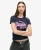 Superdry Vrouwen Slimfit T-shirt met Neonprint Blauw