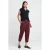 Dames Broek Capri met Ceintuur en Rechte Pijpen