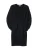 GOBI Cashmere Jurk ‘Cashmere Sculptural Dress’  zwart