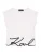 Karl Lagerfeld Shirt  zwart / wit