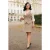 Topvintage exclusive ~ Nicky Pinstripe rok in latte