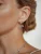 Hey Happiness Oorbellen ‘Heart and Arrow’  zilver