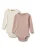 WHEAT Rompertje/body  oudroze / offwhite