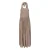 Effen strapless jurk voor dames CULTURE Amino