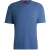 Hugo Heren Logo Biologisch Katoenen T-Shirt (Medium Blauw)