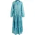 River Woods Long Dress Ls Volants Blue