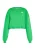 MYMO Sweatshirt  groen / wit