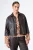 Bruine leather look jack