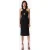 IRO Paris Calvino Dress In Shiny Black