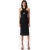IRO Paris Calvino Dress In Shiny Black