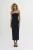 Denim Jurk Skinny fit dark blue