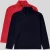 Heren Half-Zip Pluche Sweater