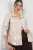 Oversized gestreepte blouse met knopen