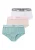 BENCH Onderbroek  mintgroen / pink / zwart / wit