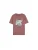Scalpers Shirt ‘Strokeskull’  grijs / bourgogne / zwart