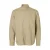 Selected regular casual overhemd met linnen camel