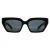 Saint Laurent Vierkant Vrouwen Zwart Grijs SL 826 PAGINA