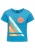 BENCH Shirt  azuur / citroengeel / koraal / offwhite