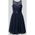 luxuar Cocktailjurk met strass-steentjes