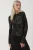 Langdurige Mouw Asymmetrische Tule Blouse