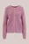 WE Fashion – Dames fluffy vest – Regular fit – Oudroze –