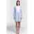 ARKET Geneva Tux Shirt Dress Blue