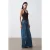 Mouwloze Geribbelde Haltertop Blouse
