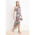 Maxi-jurk met print voor dames, mouwloos, chique/nachtelijk