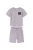 MINOTI Set  lila / zwart