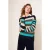 White Stuff Ripple Jumper Blue Multi