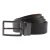Asquith & Fox Heren Tweewegs Leren Riem (Zwart/Bruin)