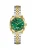 Gc Analoog horloge ‘Flair Coussin’  goud / groen / zilver