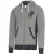 Puma Heren Varsity Zip Through Hoody Grijs Sweat Hooded Jacket 566954 03 P4C