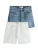 Next Jeans  blauw denim / wit