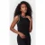 Karl Lagerfeld Contrast Detail Knit Vest Black