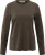 Yaya Top met lange mouwen Jersey Bruin dames