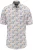 Fynch-Hatton Overhemd Korte mouw grijs/blauw