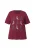 Ulla Popken Shirt  lila / donkerrood / zwart