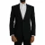 Klassieke Pas Blazer Effen Zwart
