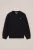 WE Fashion – Jongens sweater met embroidery – Regular fit – Zwart – Katoen –