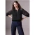 Street One Studio Dames Chiffon blouse in Zwart