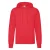 Fruit of the Loom Volwassenen Unisex klassiek sweatshirt met capuchon (Rood)