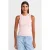 Katoenen Ribbels Crop Cami