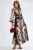 Patroon Maxi-jurk met Riem