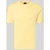 FYNCH-HATTON regular fit T-shirt met linnengehalte in brei-look