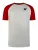 SikSilk Shirt  bloedrood / zwart / wit