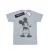 Disney Heren Mickey Mouse Boos T-Shirt (Sportgrijs)