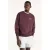 New Balance sweater met logo – donkerrood