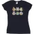 Li-cense Disney dames mickey mouse and friends gezichten katoenen t-shirt