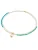 Valero Pearls Ketting  turquoise / groen / wit